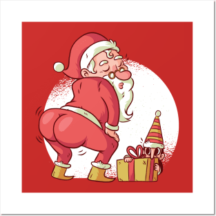 Twerking Santa Posters and Art